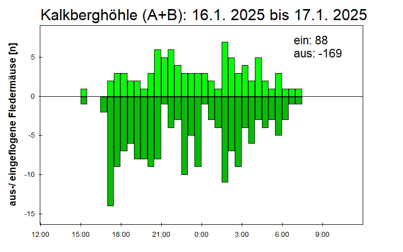 [Fledermaus] Lichtschranke: Segeberger Kalkberg (NABU Schleswig-Holstein)