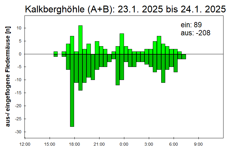 [Fledermaus] Lichtschranke: Segeberger Kalkberg (NABU Schleswig-Holstein)