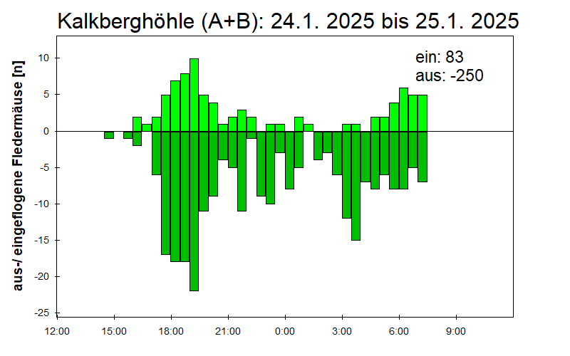 [Fledermaus] Lichtschranke: Segeberger Kalkberg (NABU Schleswig-Holstein)