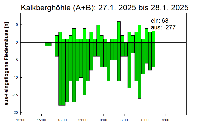 [Fledermaus] Lichtschranke: Segeberger Kalkberg (NABU Schleswig-Holstein)