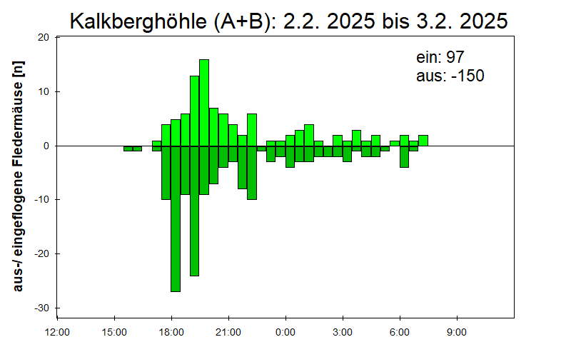 [Fledermaus] Lichtschranke: Segeberger Kalkberg (NABU Schleswig-Holstein)