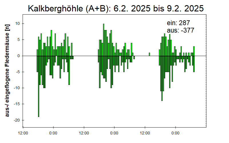 [Fledermaus] Lichtschranke: Segeberger Kalkberg (NABU Schleswig-Holstein)