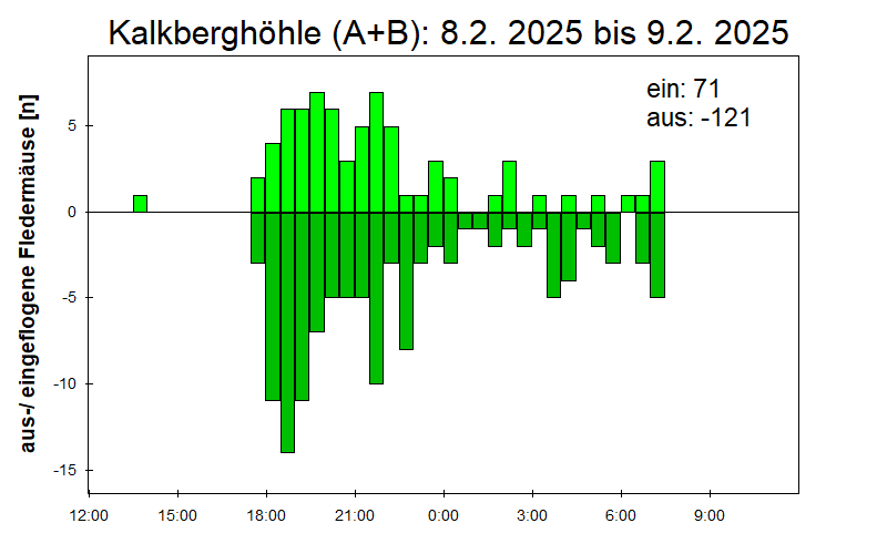 [Fledermaus] Lichtschranke: Segeberger Kalkberg (NABU Schleswig-Holstein)