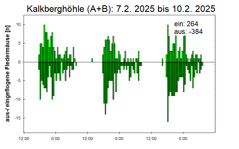 [Fledermaus] Lichtschranke: Segeberger Kalkberg (NABU Schleswig-Holstein)