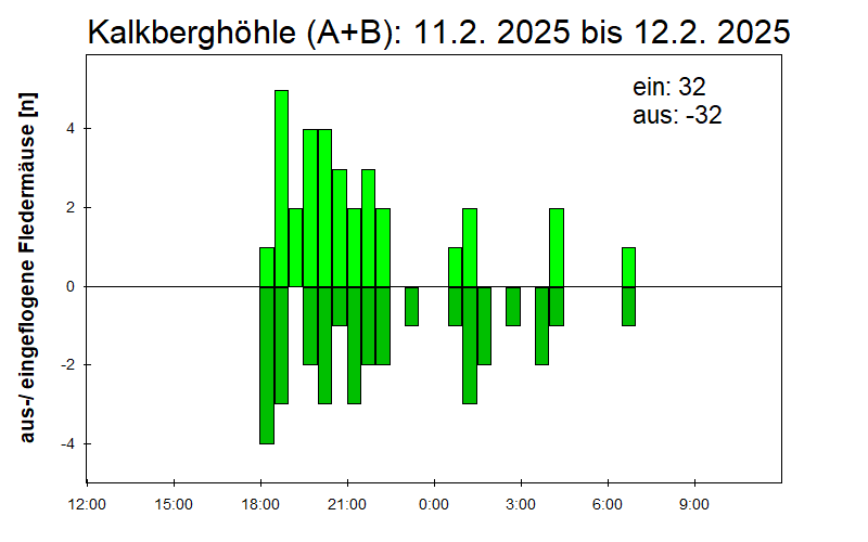 [Fledermaus] Lichtschranke: Segeberger Kalkberg (NABU Schleswig-Holstein)