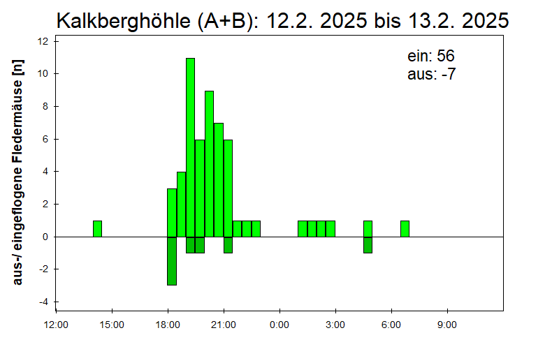 [Fledermaus] Lichtschranke: Segeberger Kalkberg (NABU Schleswig-Holstein)