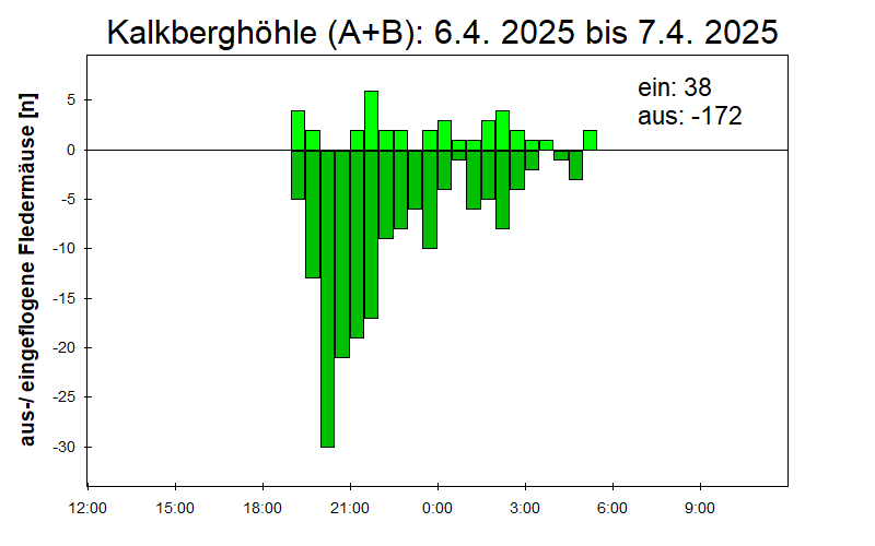 [Fledermaus] Lichtschranke: Segeberger Kalkberg (NABU Schleswig-Holstein)