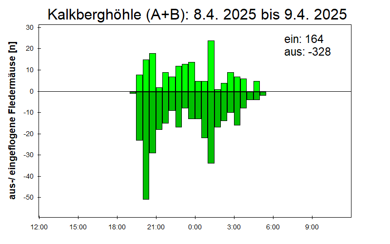 [Fledermaus] Lichtschranke: Segeberger Kalkberg (NABU Schleswig-Holstein)