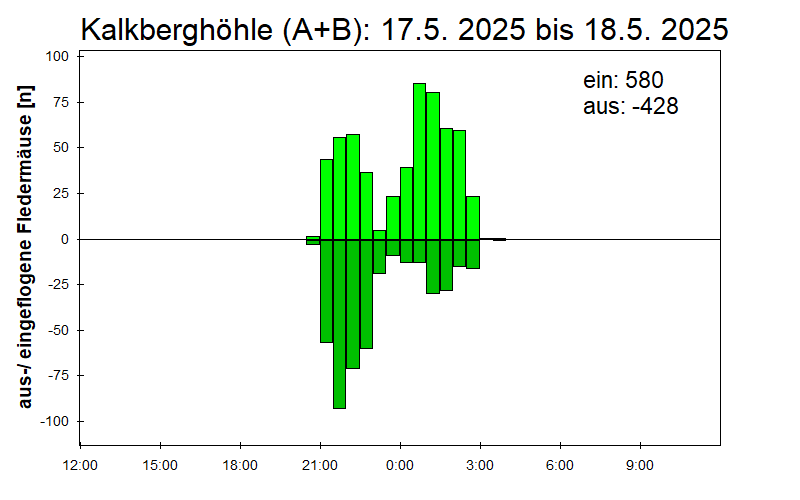 [Fledermaus] Lichtschranke: Segeberger Kalkberg (NABU Schleswig-Holstein)