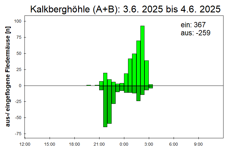 [Fledermaus] Lichtschranke: Segeberger Kalkberg (NABU Schleswig-Holstein)