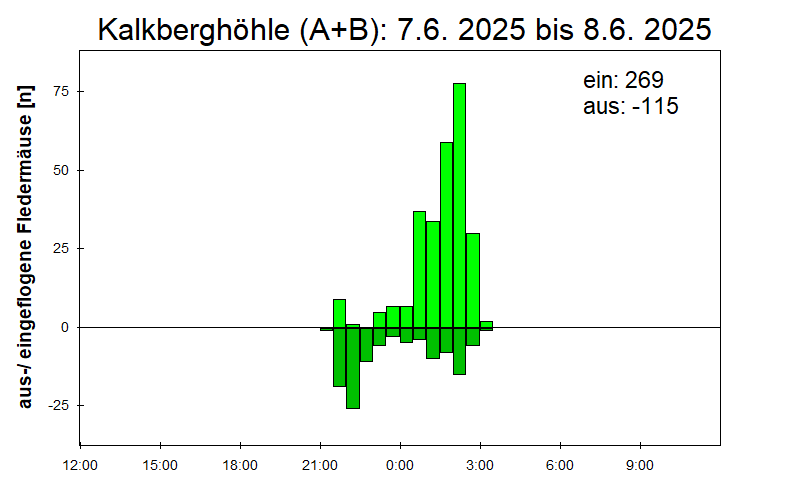 [Fledermaus] Lichtschranke: Segeberger Kalkberg (NABU Schleswig-Holstein)