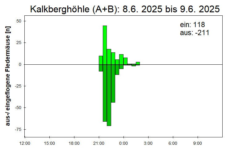 [Fledermaus] Lichtschranke: Segeberger Kalkberg (NABU Schleswig-Holstein)
