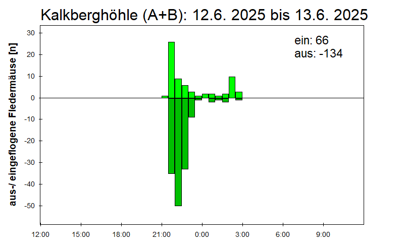 [Fledermaus] Lichtschranke: Segeberger Kalkberg (NABU Schleswig-Holstein)