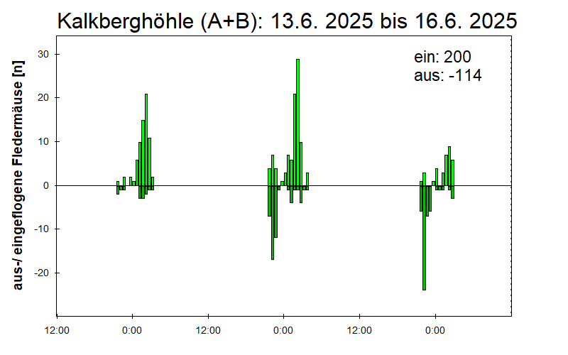 [Fledermaus] Lichtschranke: Segeberger Kalkberg (NABU Schleswig-Holstein)