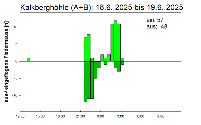 [Fledermaus] Lichtschranke: Segeberger Kalkberg (NABU Schleswig-Holstein)