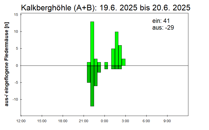 [Fledermaus] Lichtschranke: Segeberger Kalkberg (NABU Schleswig-Holstein)