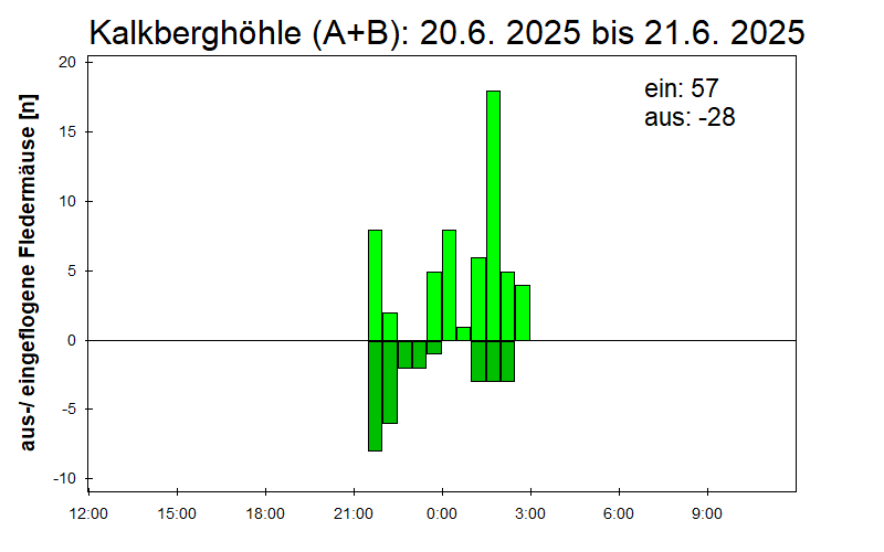 [Fledermaus] Lichtschranke: Segeberger Kalkberg (NABU Schleswig-Holstein)