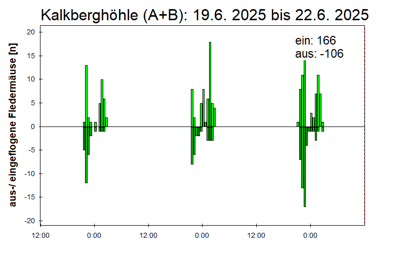 [Fledermaus] Lichtschranke: Segeberger Kalkberg (NABU Schleswig-Holstein)