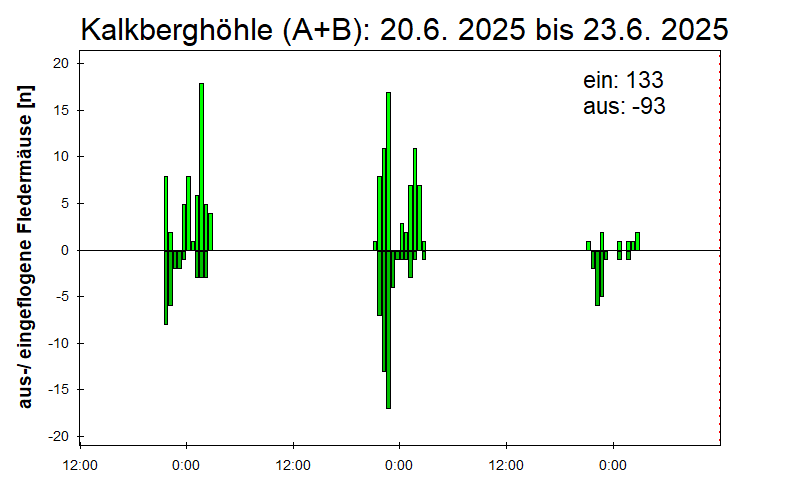 [Fledermaus] Lichtschranke: Segeberger Kalkberg (NABU Schleswig-Holstein)
