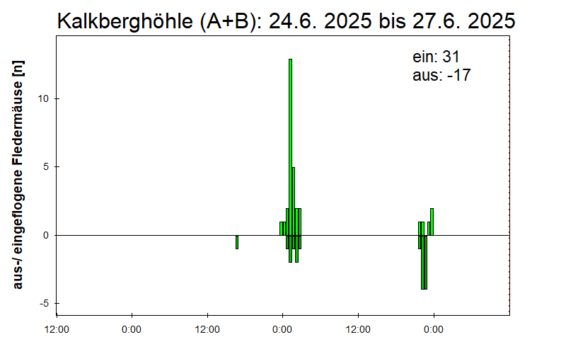 [Fledermaus] Lichtschranke: Segeberger Kalkberg (NABU Schleswig-Holstein)
