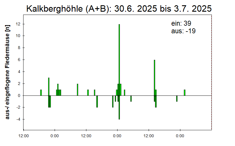 [Fledermaus] Lichtschranke: Segeberger Kalkberg (NABU Schleswig-Holstein)