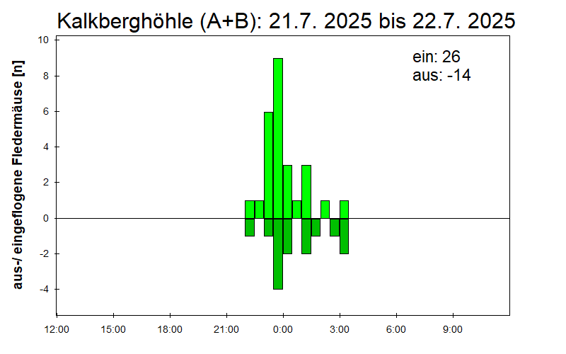 [Fledermaus] Lichtschranke: Segeberger Kalkberg (NABU Schleswig-Holstein)