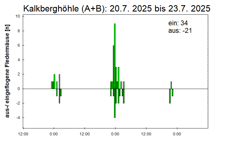 [Fledermaus] Lichtschranke: Segeberger Kalkberg (NABU Schleswig-Holstein)