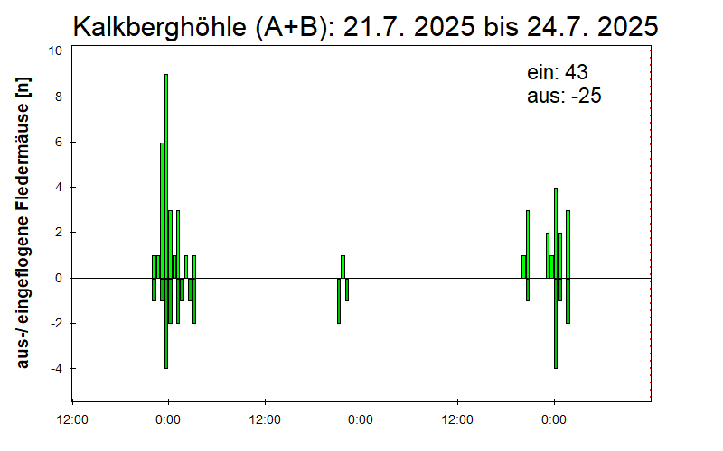 [Fledermaus] Lichtschranke: Segeberger Kalkberg (NABU Schleswig-Holstein)