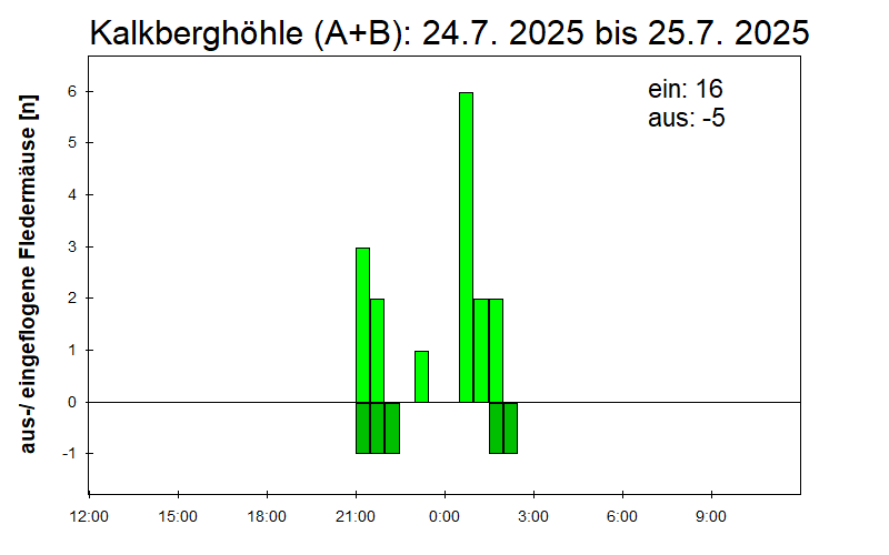 [Fledermaus] Lichtschranke: Segeberger Kalkberg (NABU Schleswig-Holstein)