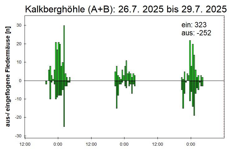 [Fledermaus] Lichtschranke: Segeberger Kalkberg (NABU Schleswig-Holstein)