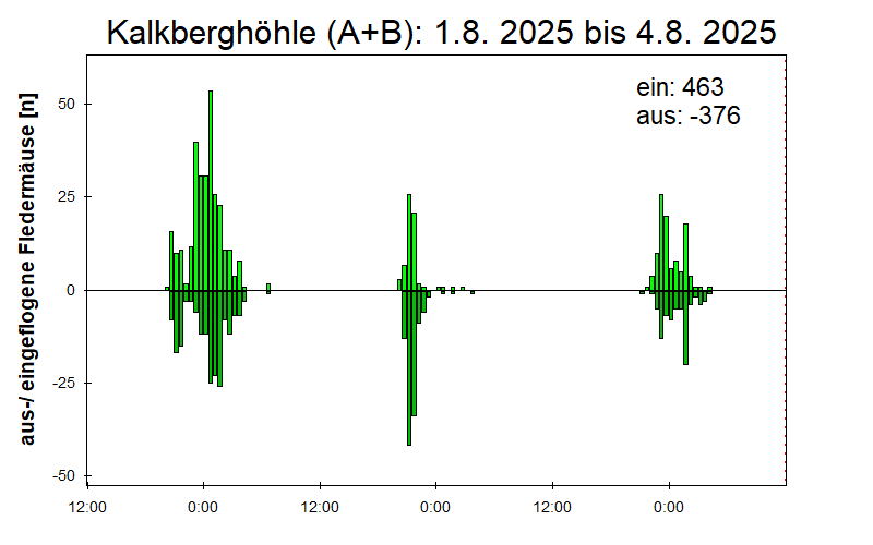 [Fledermaus] Lichtschranke: Segeberger Kalkberg (NABU Schleswig-Holstein)