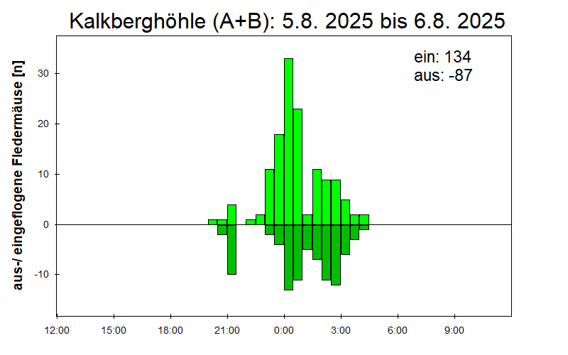 [Fledermaus] Lichtschranke: Segeberger Kalkberg (NABU Schleswig-Holstein)