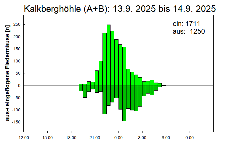 [Fledermaus] Lichtschranke: Segeberger Kalkberg (NABU Schleswig-Holstein)