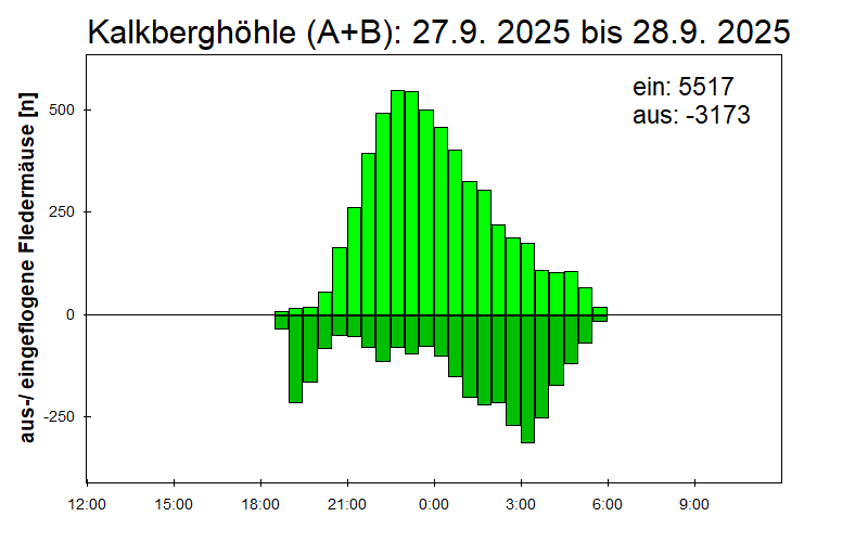 [Fledermaus] Lichtschranke: Segeberger Kalkberg (NABU Schleswig-Holstein)
