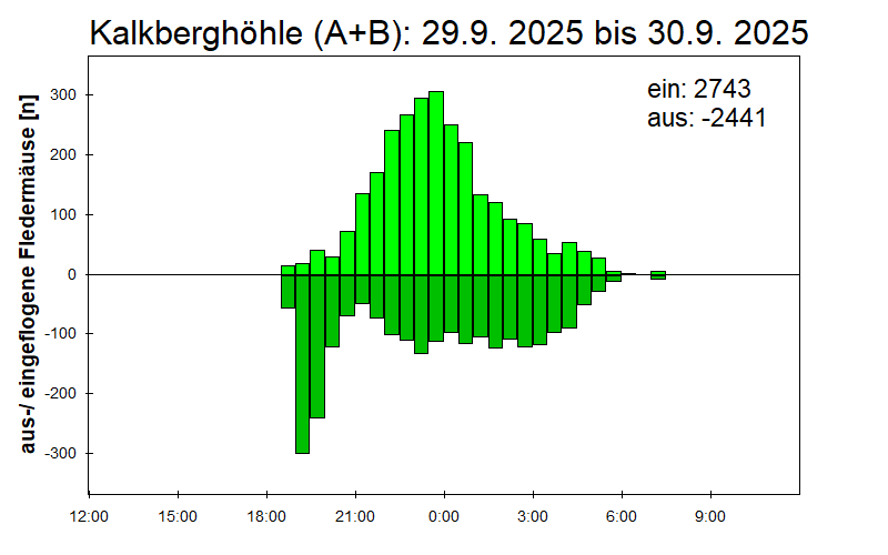 [Fledermaus] Lichtschranke: Segeberger Kalkberg (NABU Schleswig-Holstein)