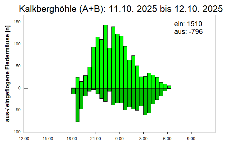 [Fledermaus] Lichtschranke: Segeberger Kalkberg (NABU Schleswig-Holstein)
