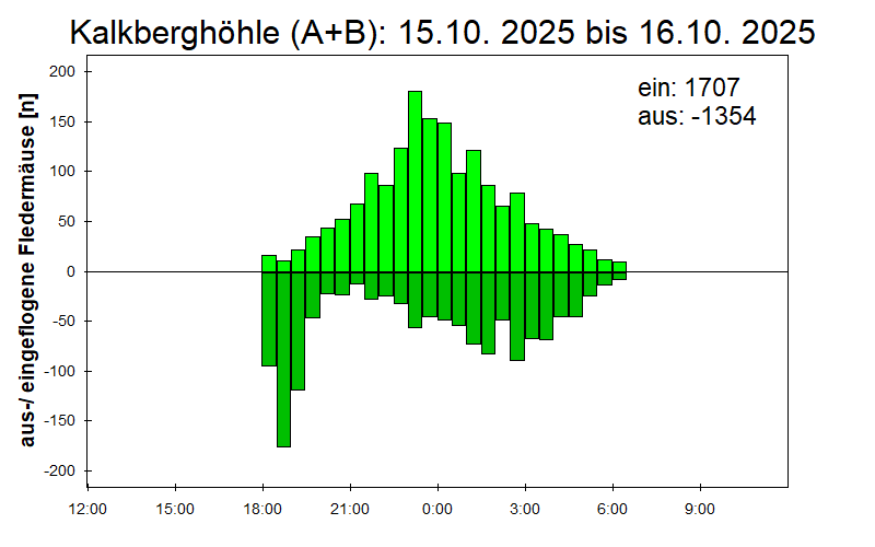 [Fledermaus] Lichtschranke: Segeberger Kalkberg (NABU Schleswig-Holstein)