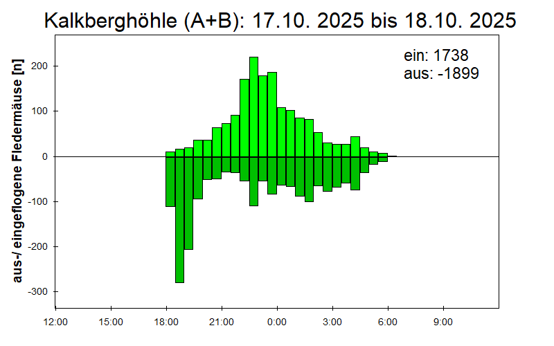 [Fledermaus] Lichtschranke: Segeberger Kalkberg (NABU Schleswig-Holstein)