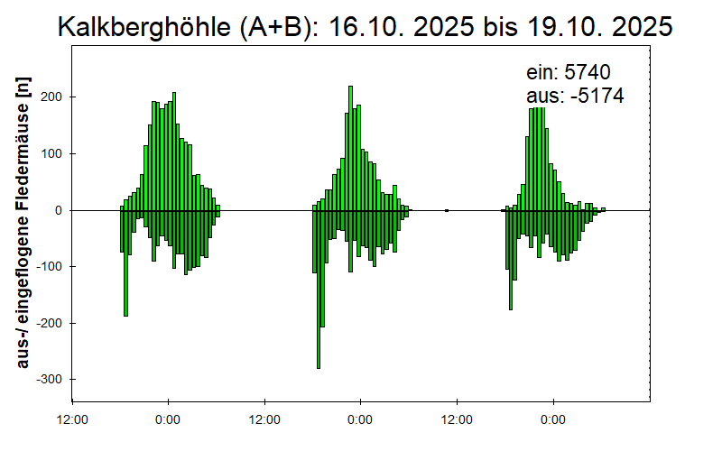 [Fledermaus] Lichtschranke: Segeberger Kalkberg (NABU Schleswig-Holstein)