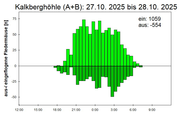 [Fledermaus] Lichtschranke: Segeberger Kalkberg (NABU Schleswig-Holstein)