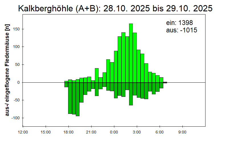 [Fledermaus] Lichtschranke: Segeberger Kalkberg (NABU Schleswig-Holstein)