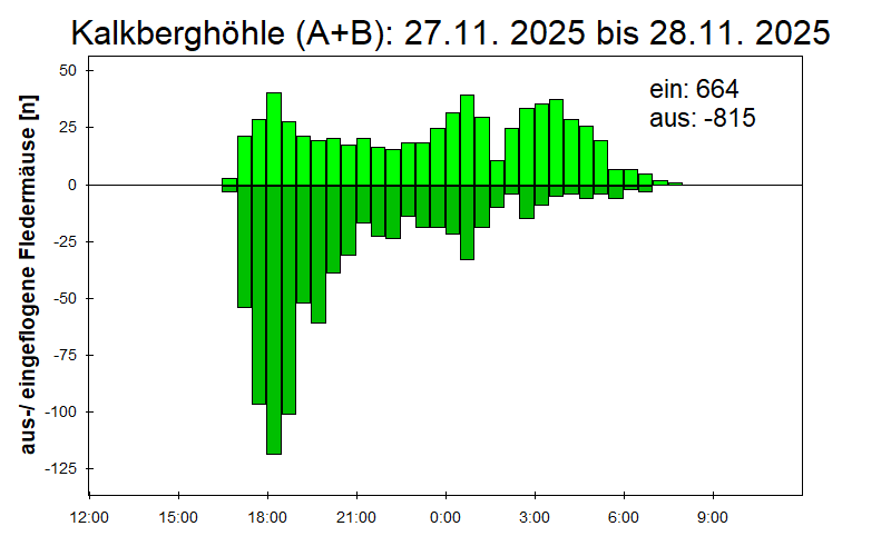 [Fledermaus] Lichtschranke: Segeberger Kalkberg (NABU Schleswig-Holstein)