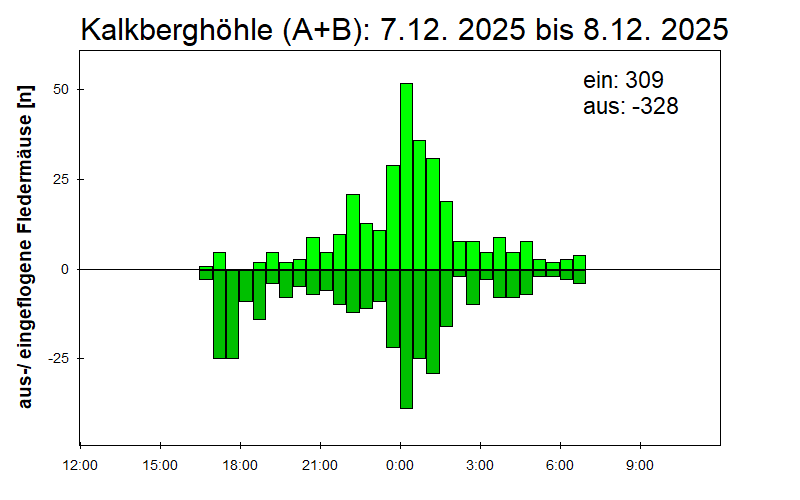 [Fledermaus] Lichtschranke: Segeberger Kalkberg (NABU Schleswig-Holstein)