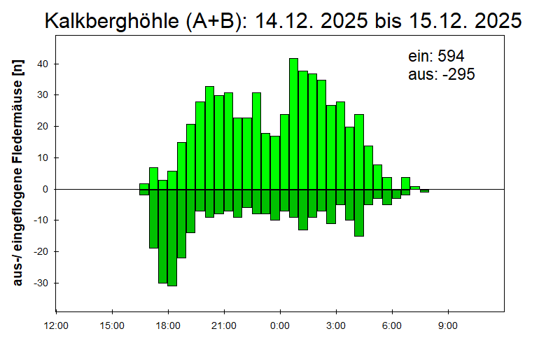 [Fledermaus] Lichtschranke: Segeberger Kalkberg (NABU Schleswig-Holstein)