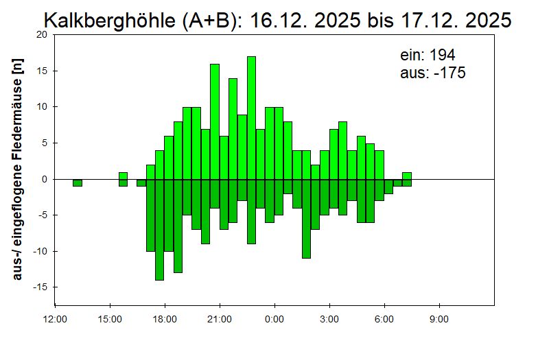 [Fledermaus] Lichtschranke: Segeberger Kalkberg (NABU Schleswig-Holstein)