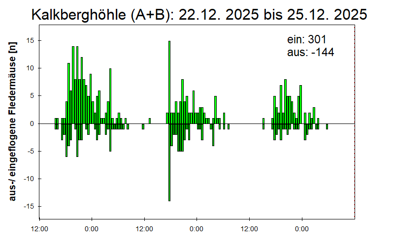[Fledermaus] Lichtschranke: Segeberger Kalkberg (NABU Schleswig-Holstein)