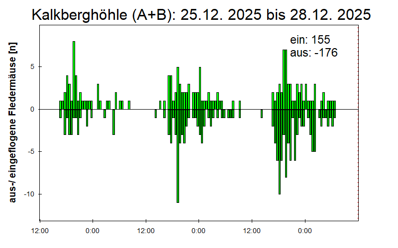 [Fledermaus] Lichtschranke: Segeberger Kalkberg (NABU Schleswig-Holstein)