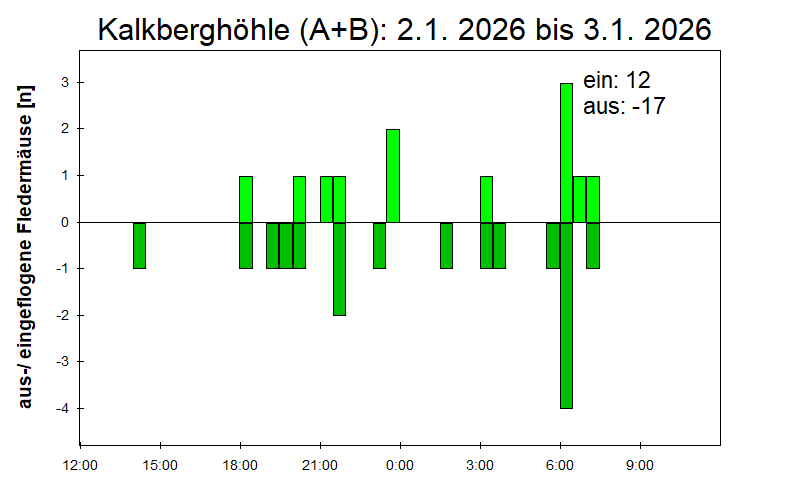 [Fledermaus] Lichtschranke: Segeberger Kalkberg (NABU Schleswig-Holstein)