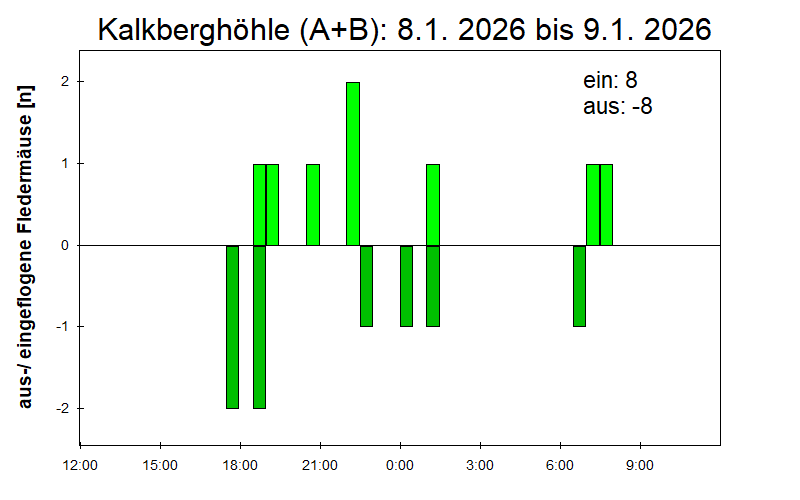 [Fledermaus] Lichtschranke: Segeberger Kalkberg (NABU Schleswig-Holstein)