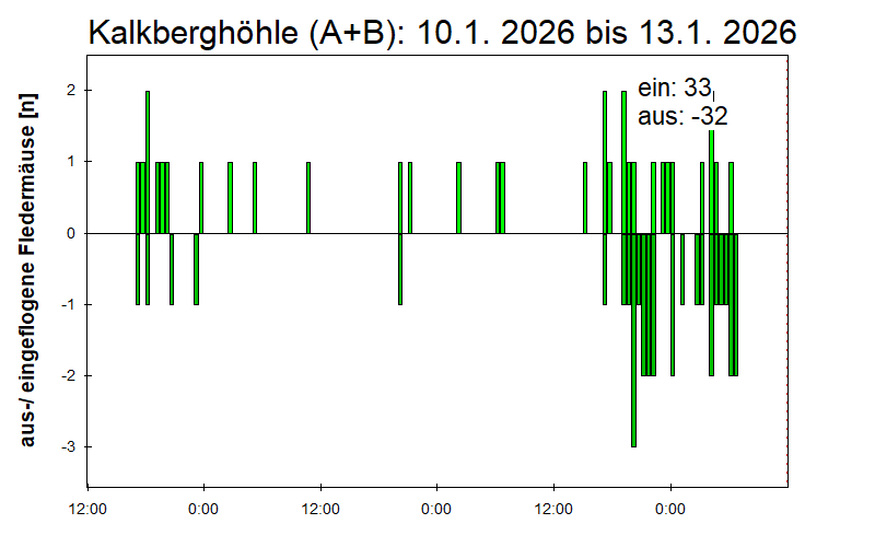 [Fledermaus] Lichtschranke: Segeberger Kalkberg (NABU Schleswig-Holstein)